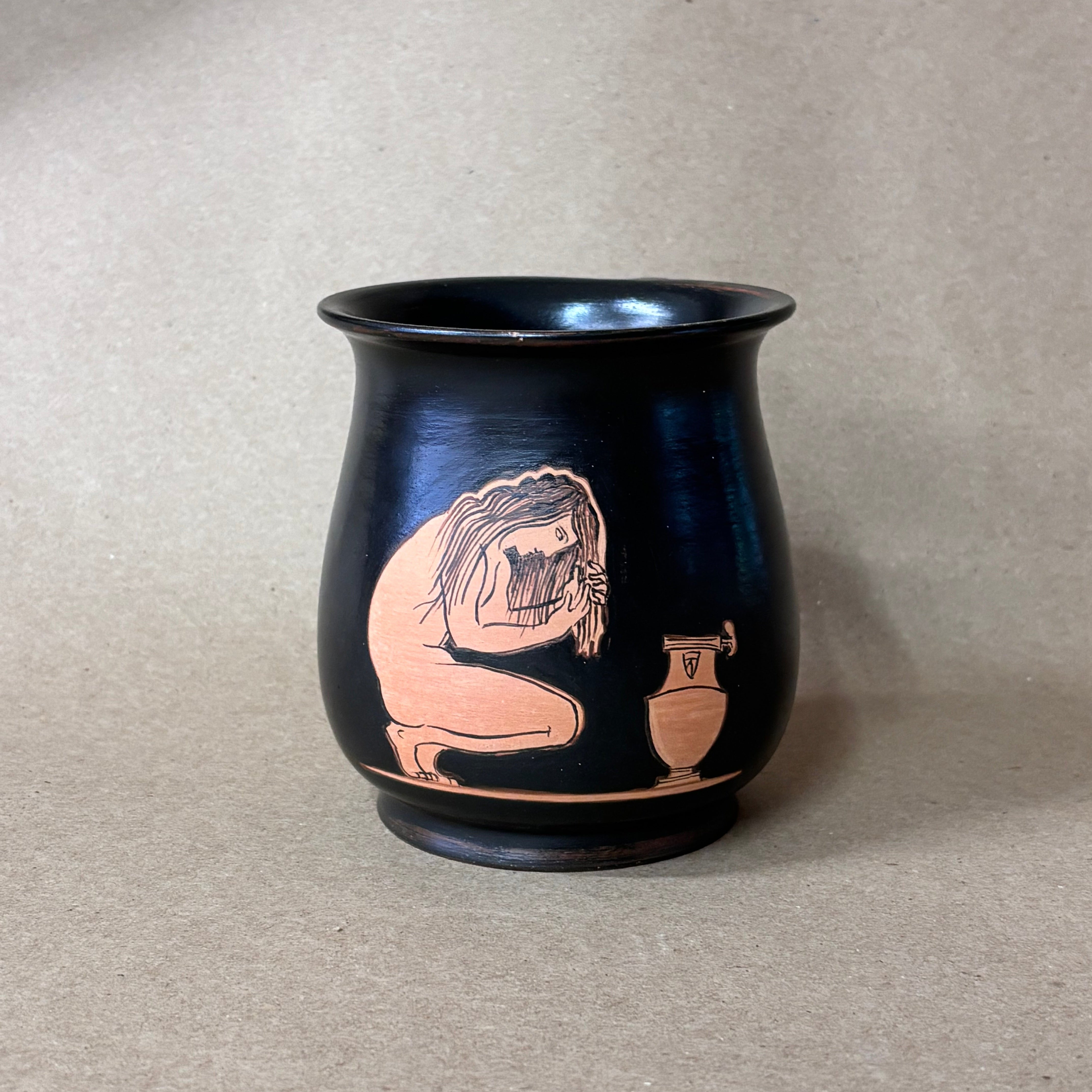 RF Mug - woman washing her hair