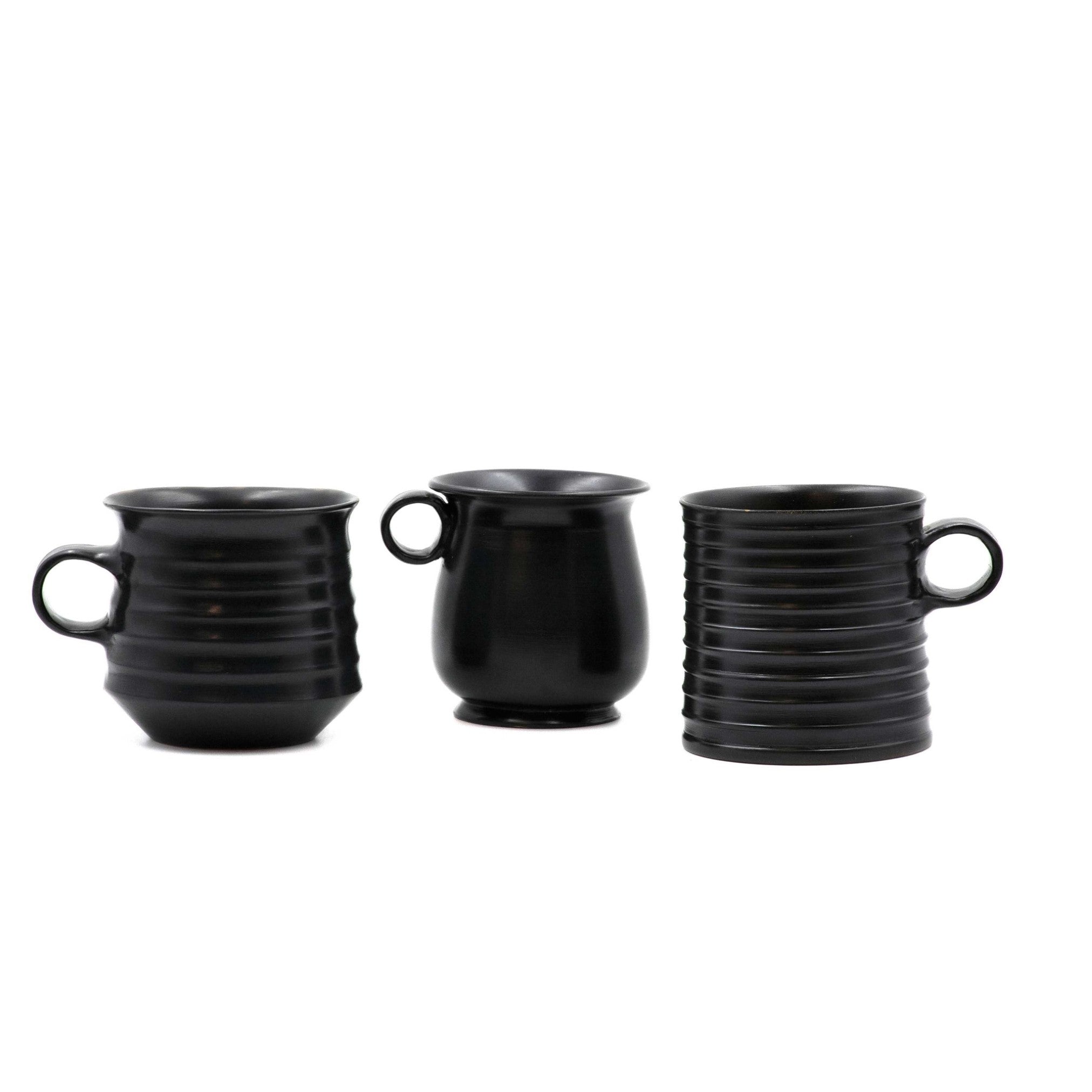 BG cylindrical ribbed mug