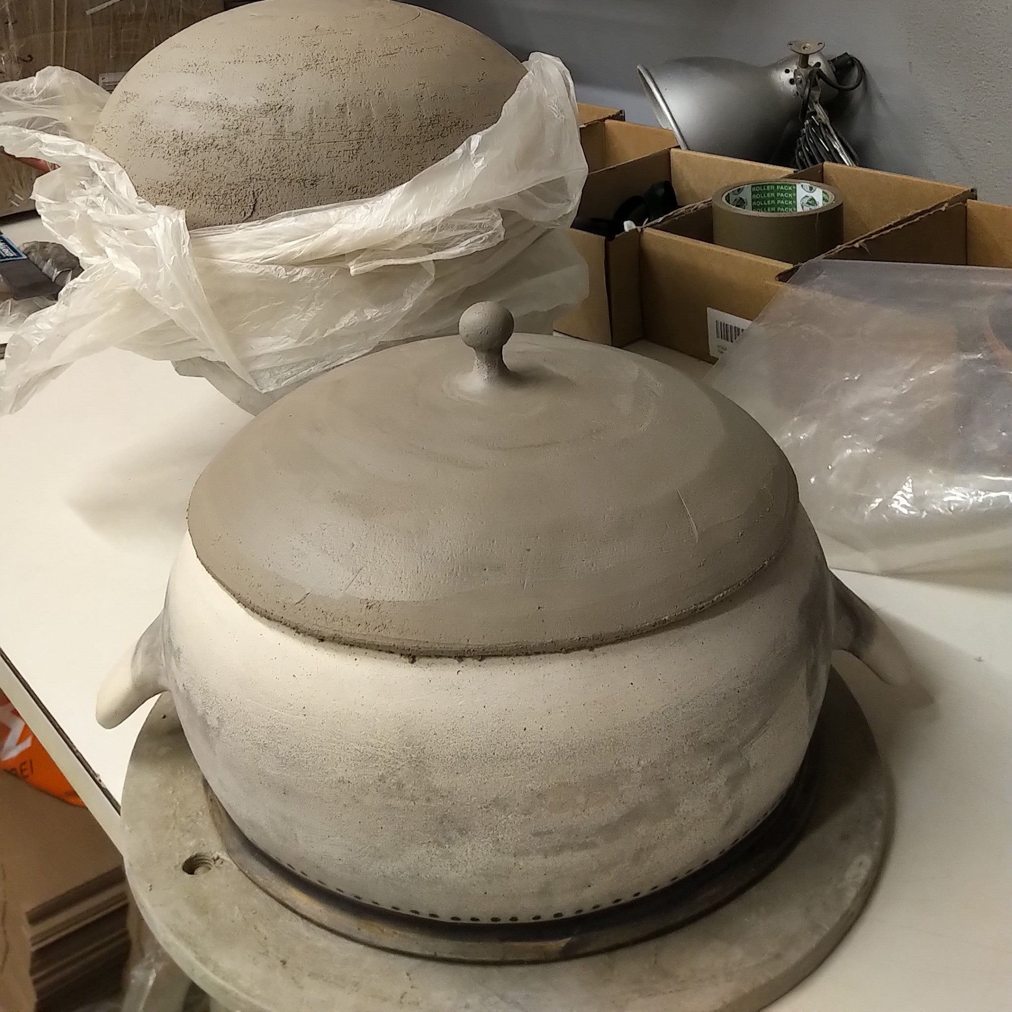 THETIS Cycladic Cooking Pot with lid