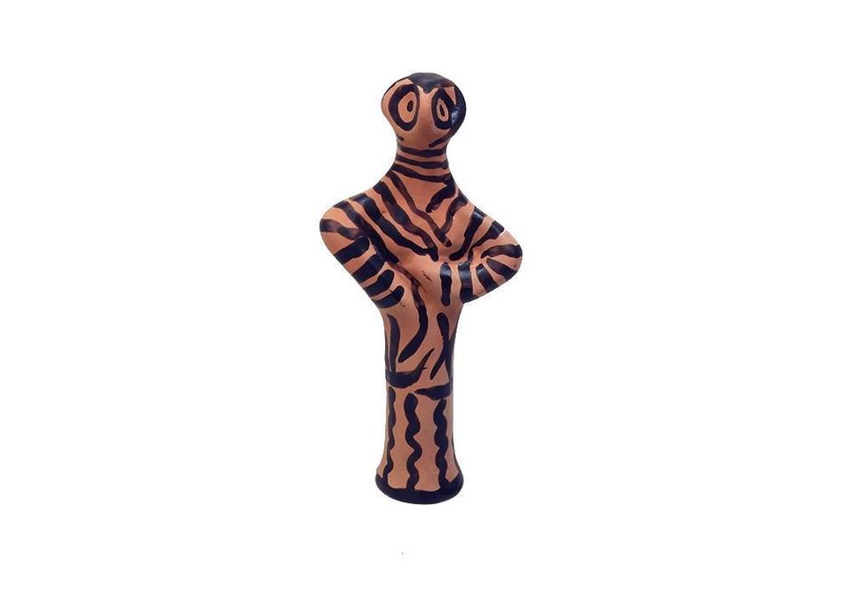 Mycenaean Greek Ceramic Idol Digging Kit