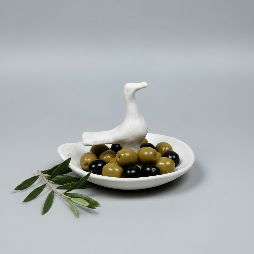 THETIS White Bird Plate
