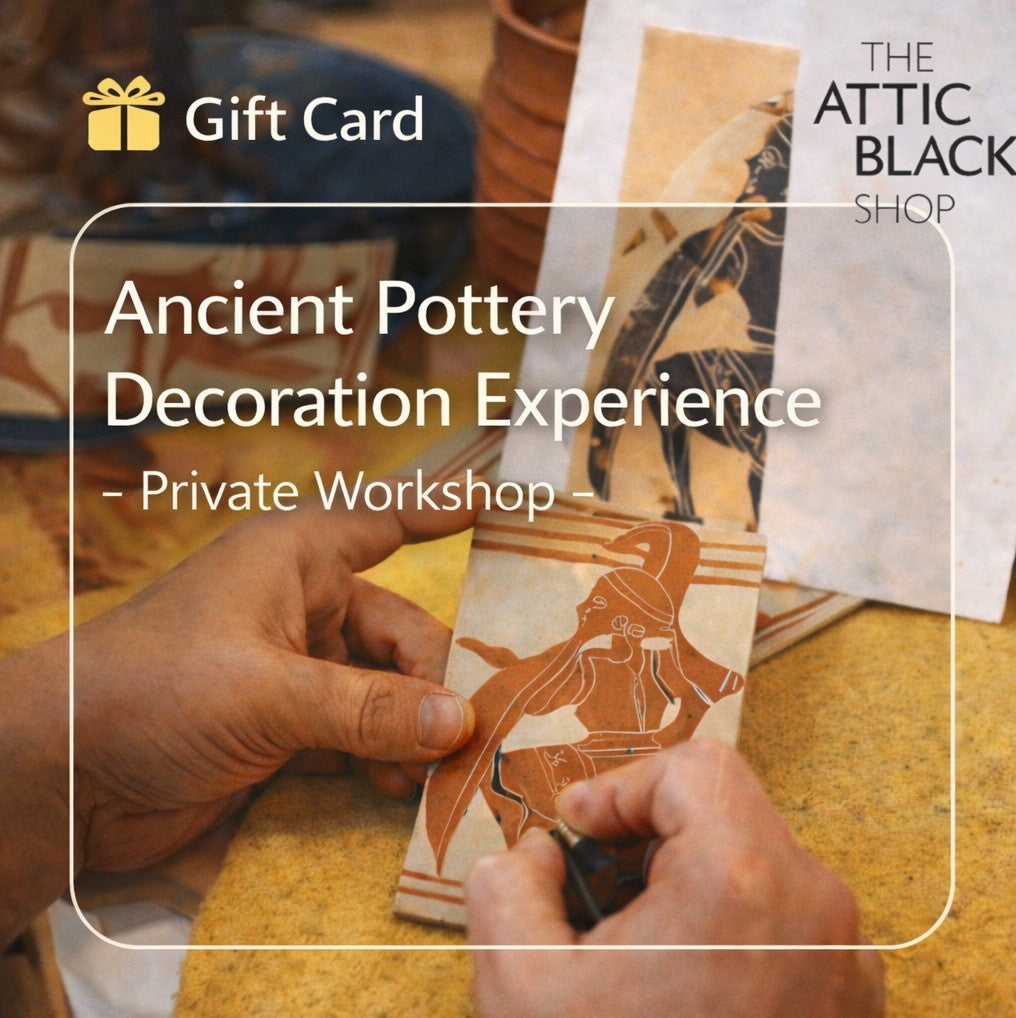 ATTIC BLACK Gift Voucher: Ancient Pottery Decoration Experience