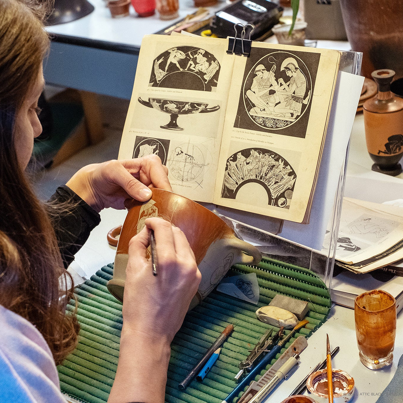 ATTIC BLACK Gift Voucher: Ancient Pottery Decoration Experience