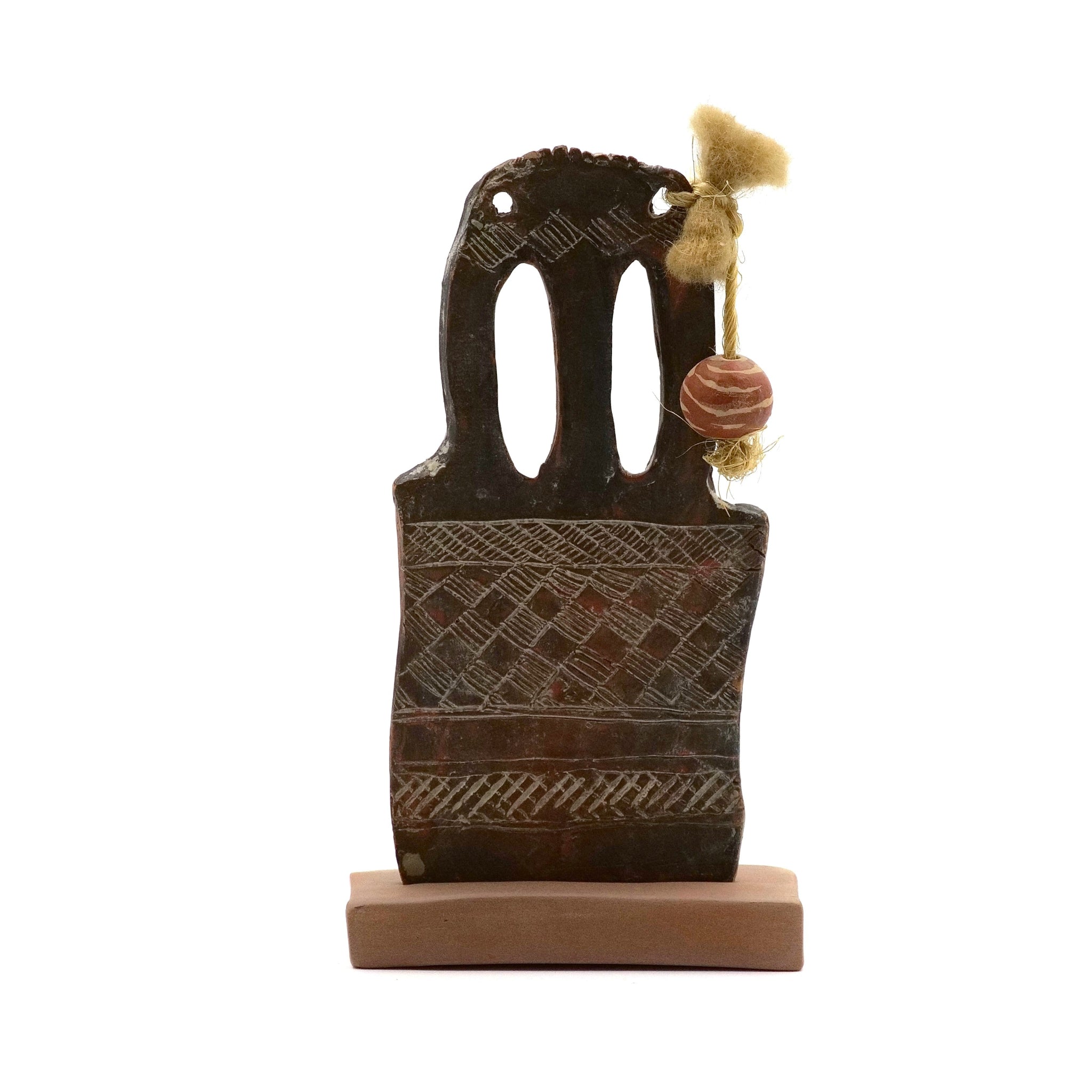 Plaque Idol Double Dark Figurine (2)