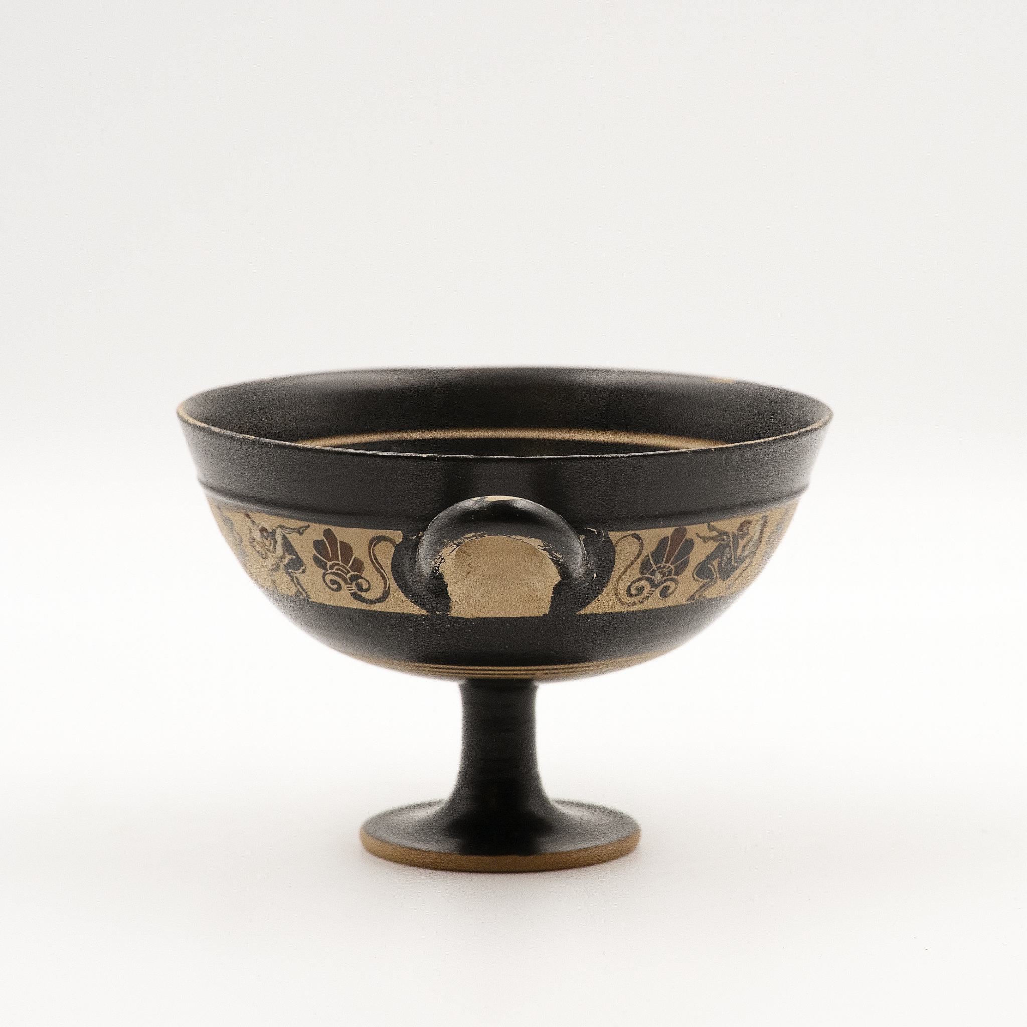 BF Kylix with miniature erotic scenes