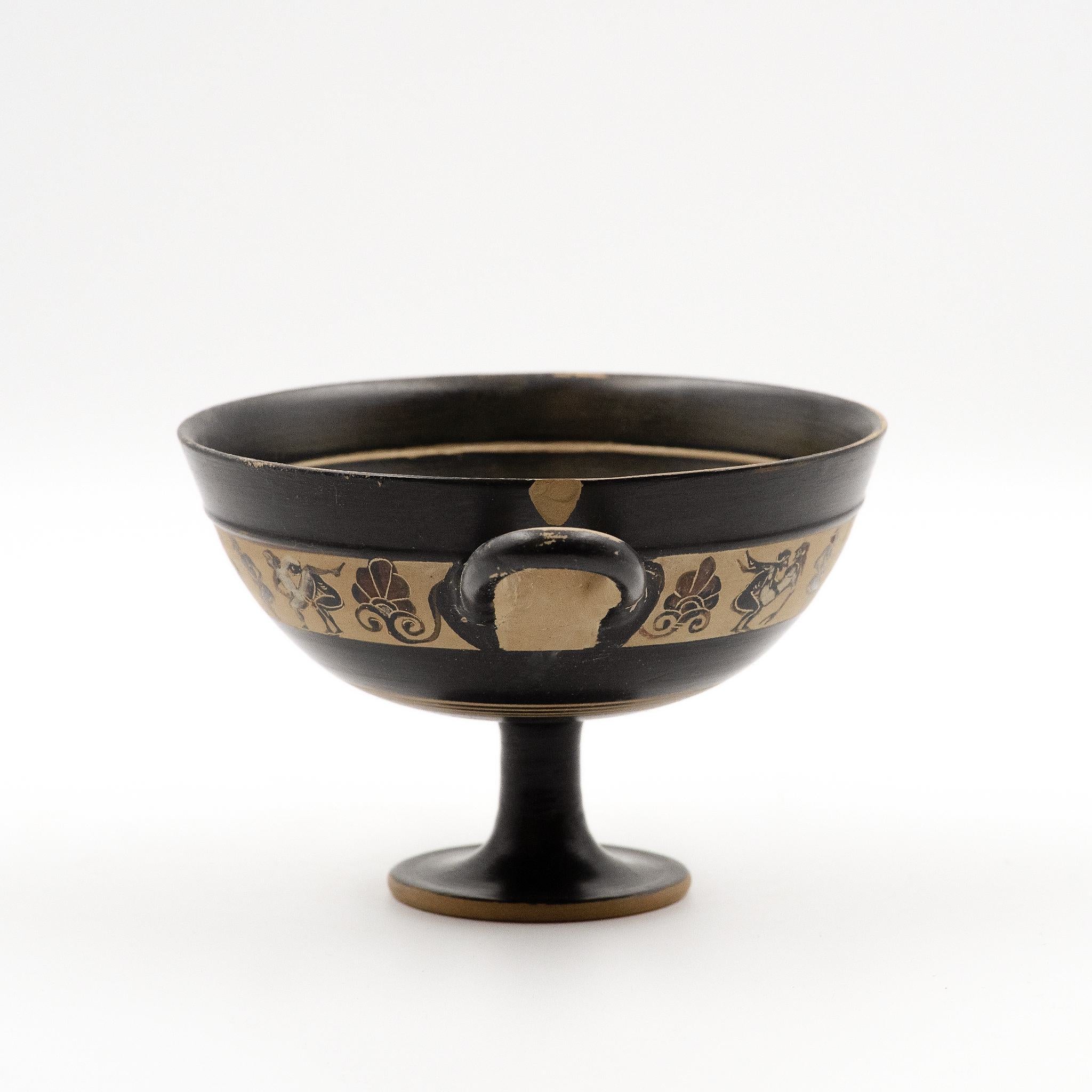 BF Kylix with miniature erotic scenes