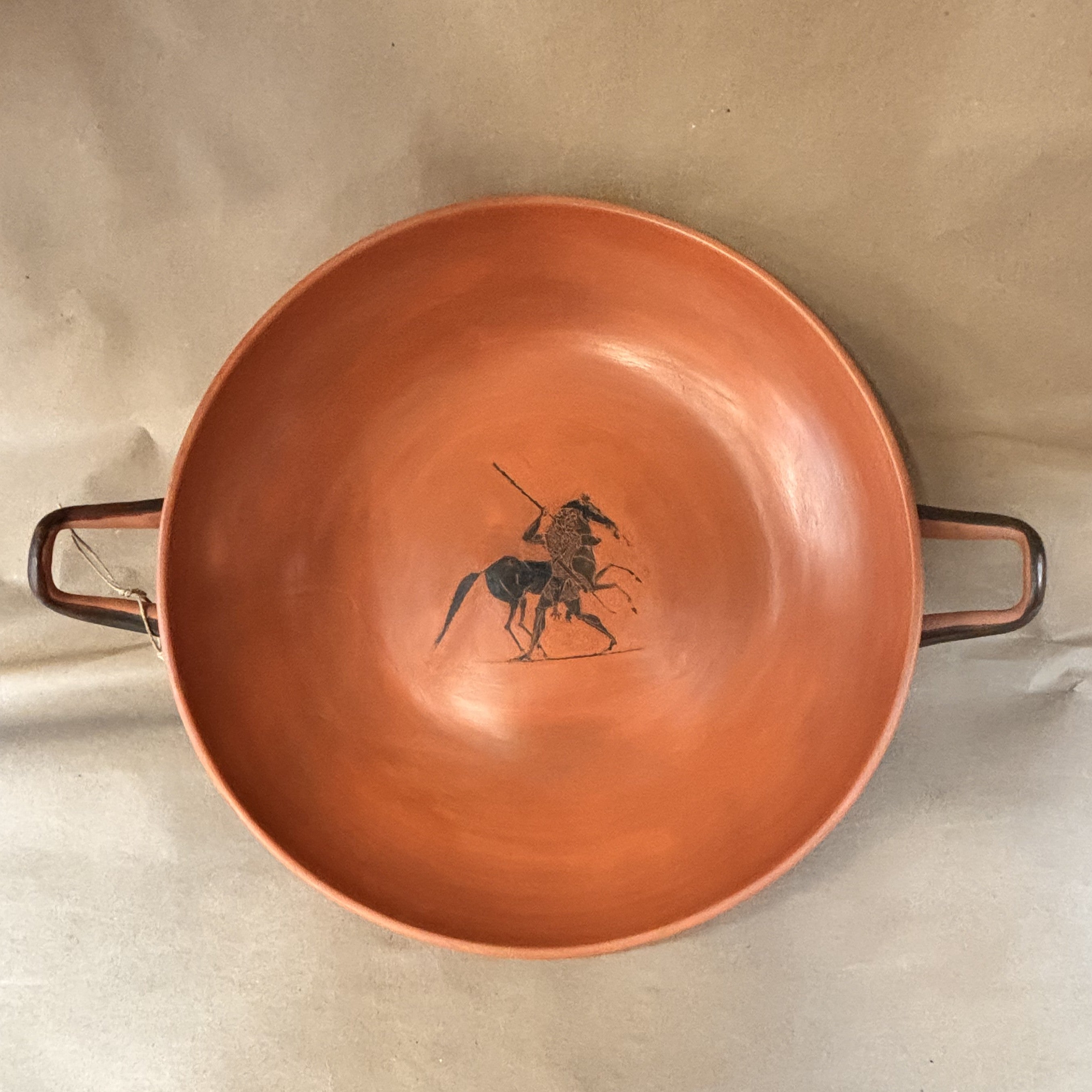 BF Coral Red Large Kylix
