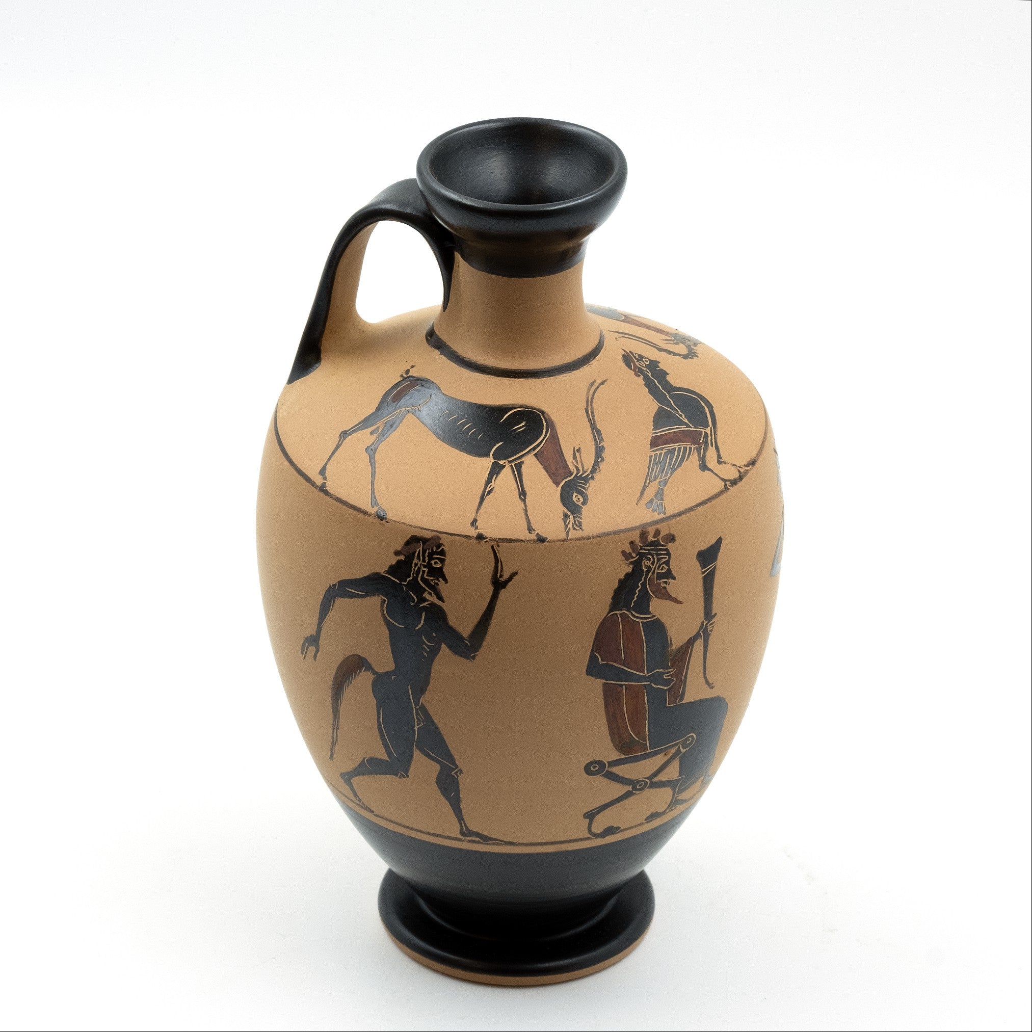 Dionysus Black figure lekythos