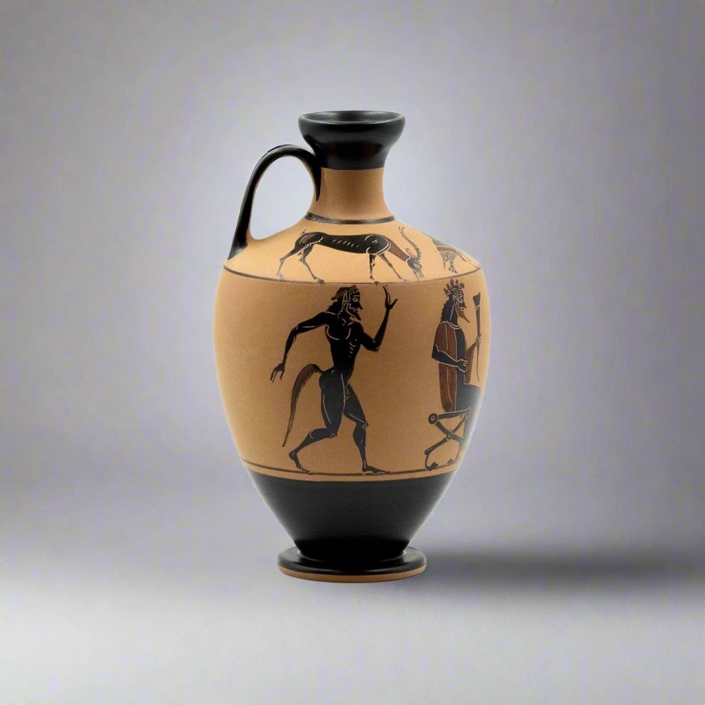 Dionysus Black figure lekythos