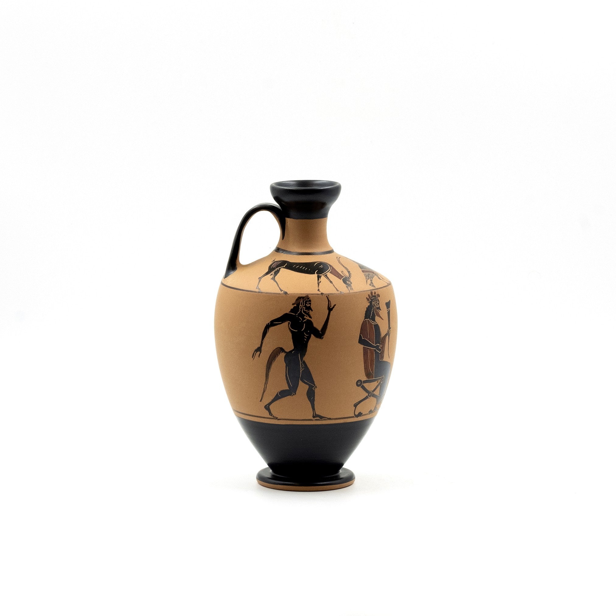 Dionysus Black figure lekythos