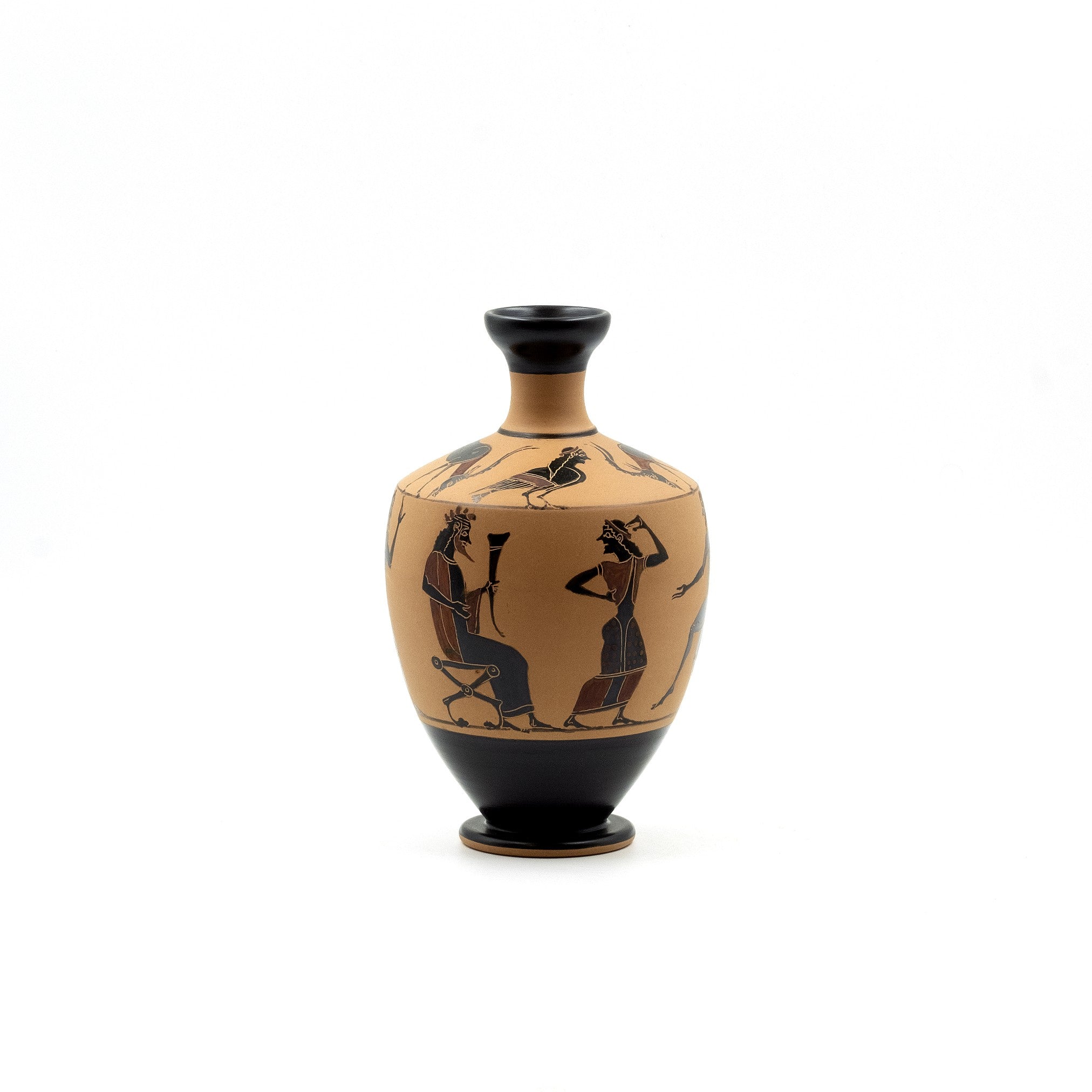 Dionysus Black figure lekythos