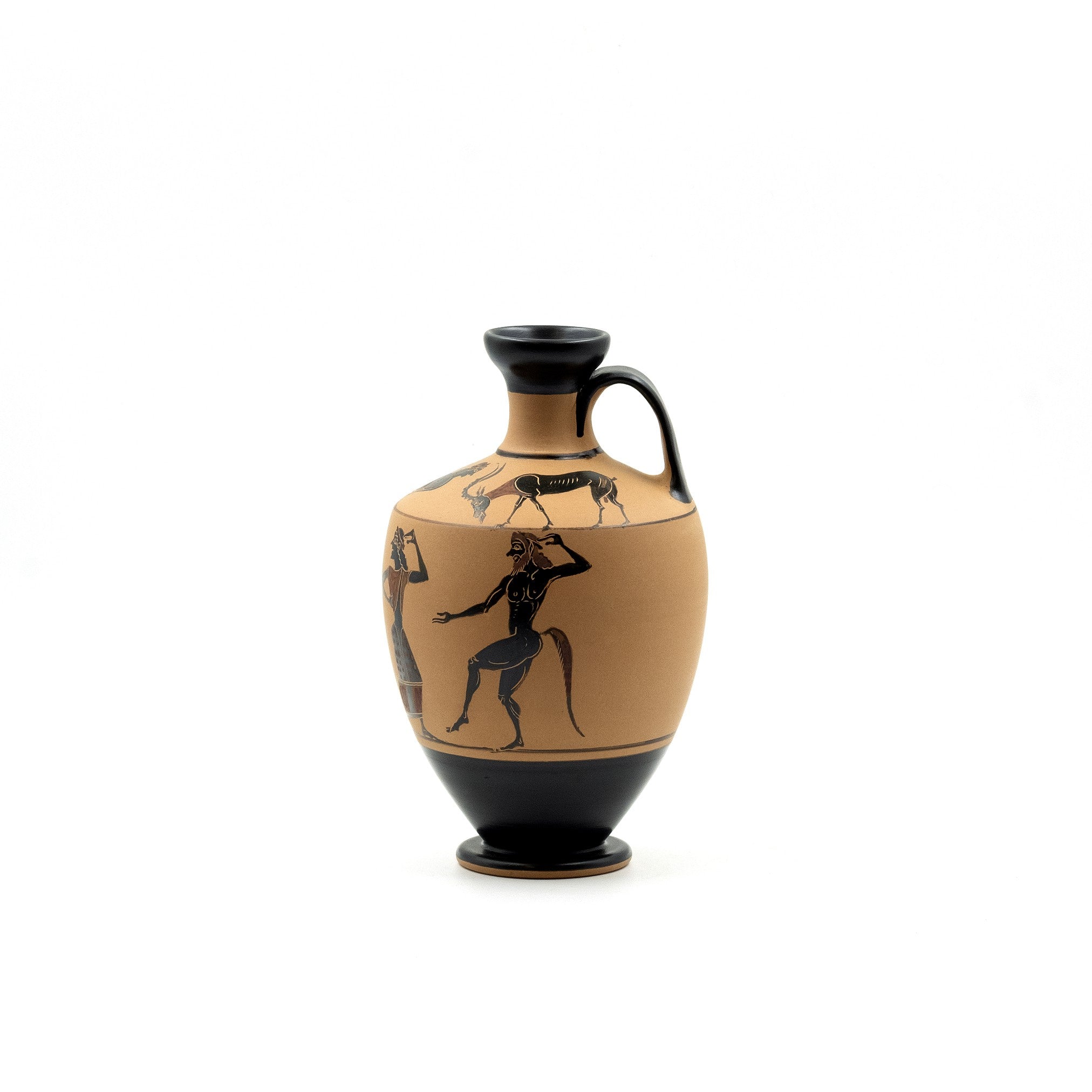 Dionysus Black figure lekythos