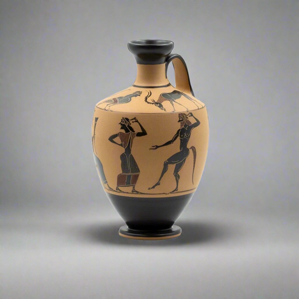 Dionysus Black figure lekythos