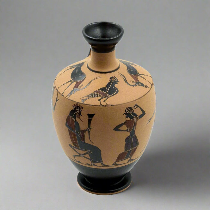 Dionysus Black figure lekythos
