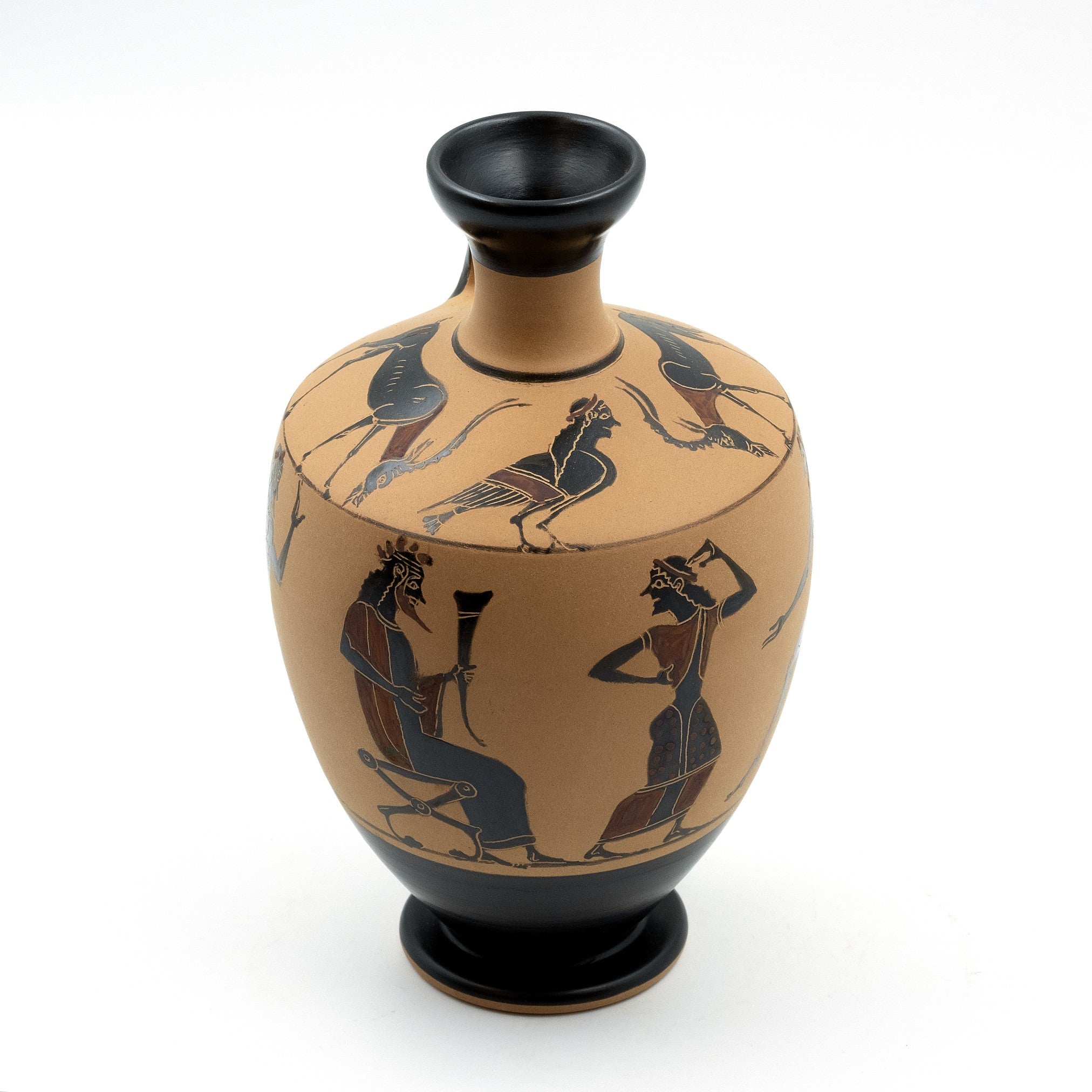 Dionysus Black figure lekythos