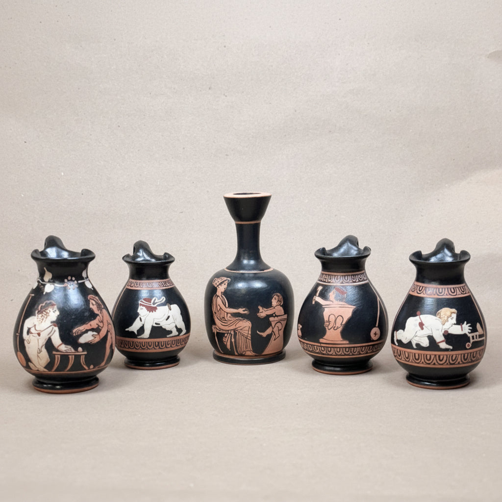 Mother and Child Squat Lekythos – After Sotades