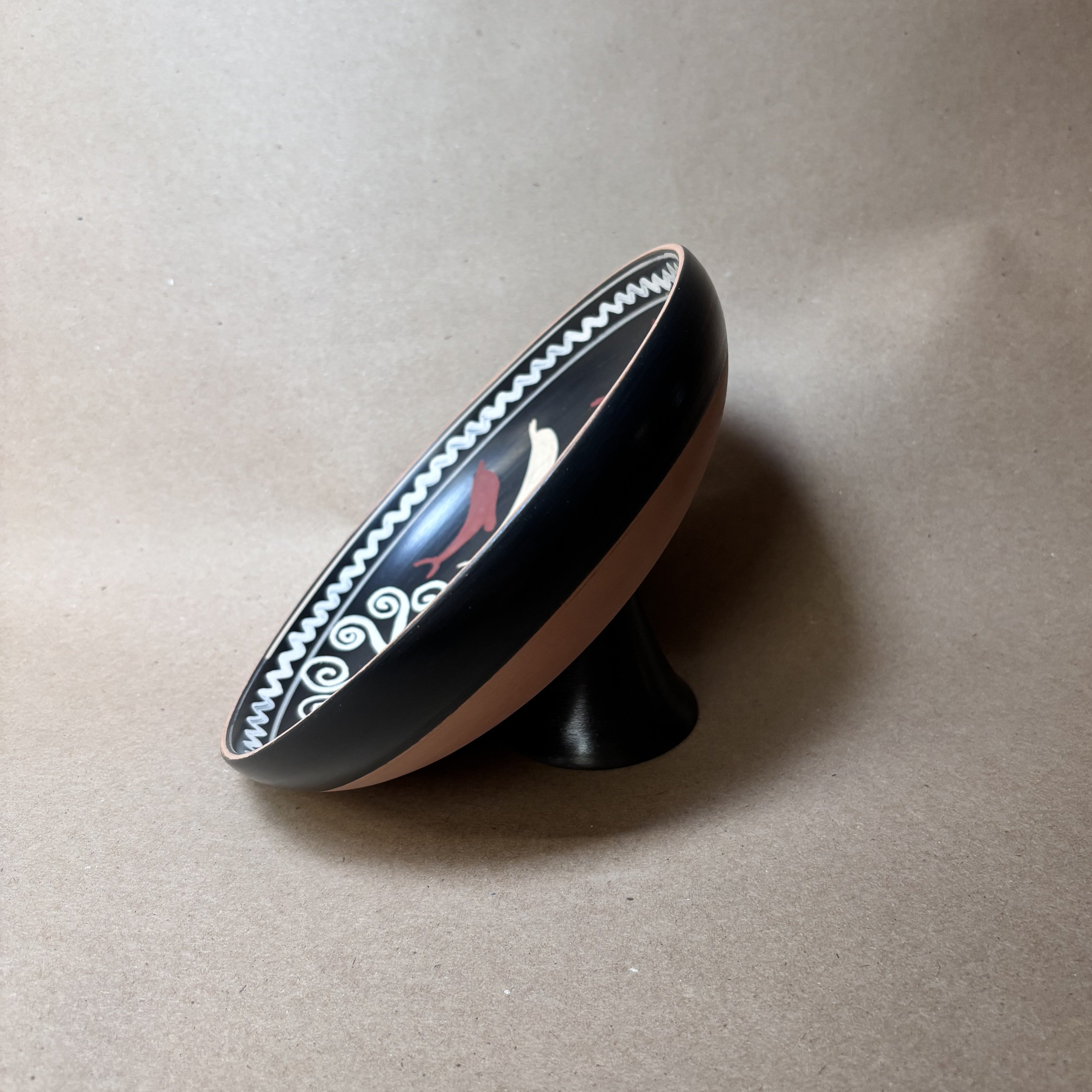 The Octopus Polychrome libation bowl