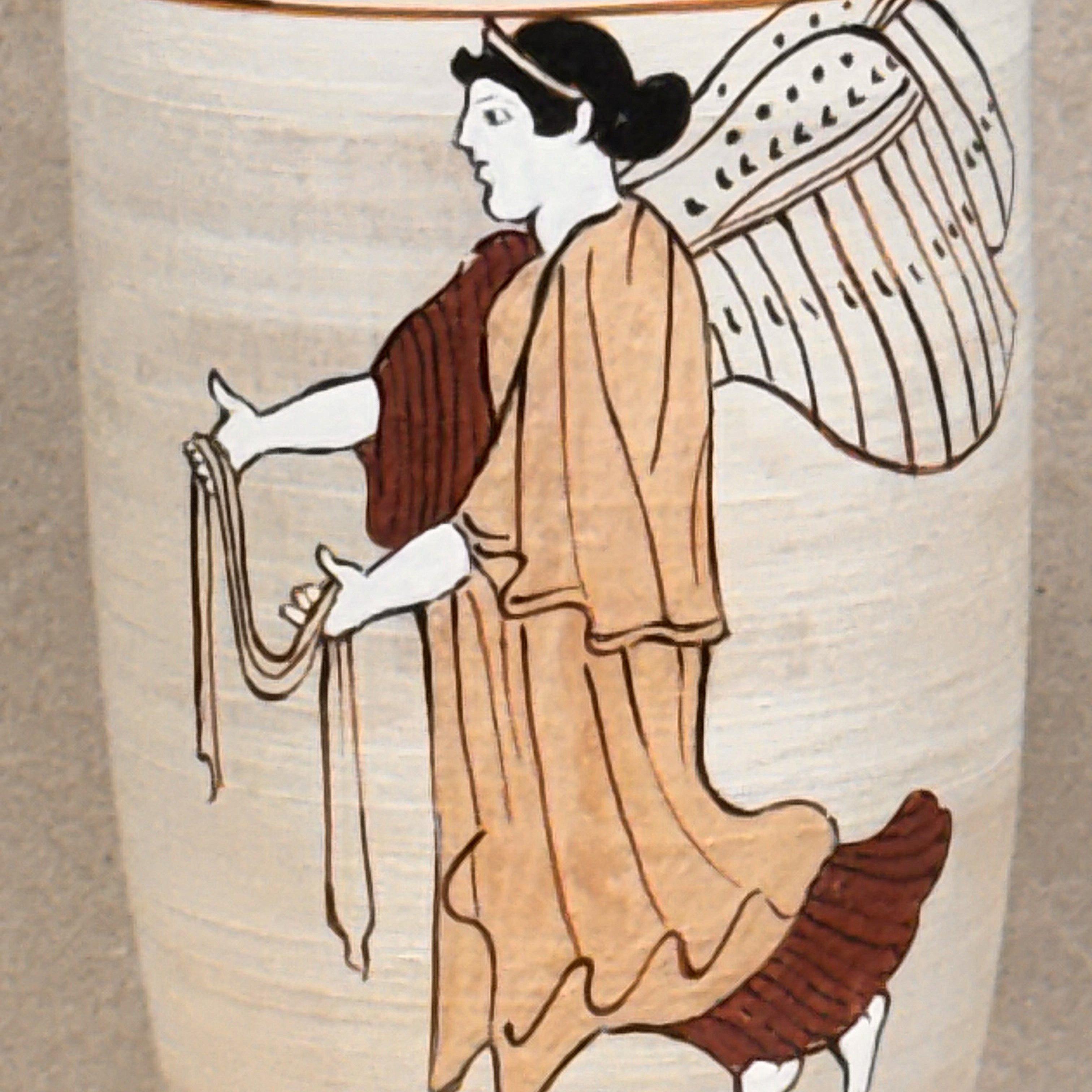 Study of a White-Ground Lekythos by the Carlsruhe Painter