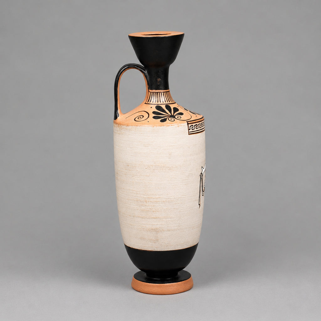 Study of a White-Ground Lekythos by the Carlsruhe Painter