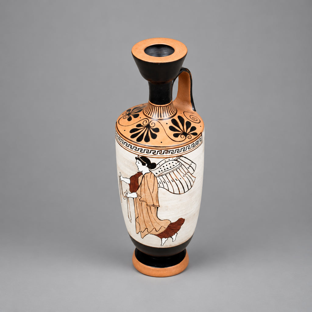 Study of a White-Ground Lekythos by the Carlsruhe Painter
