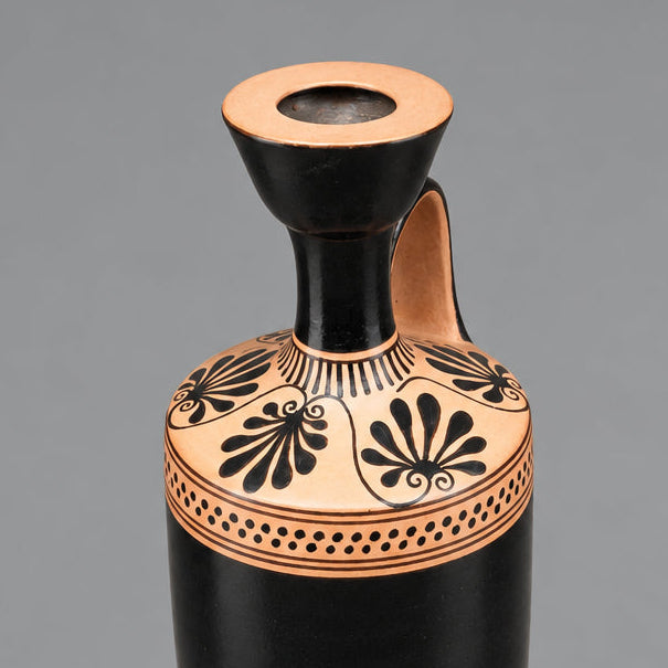 Black glaze and Black-figure Lekythos