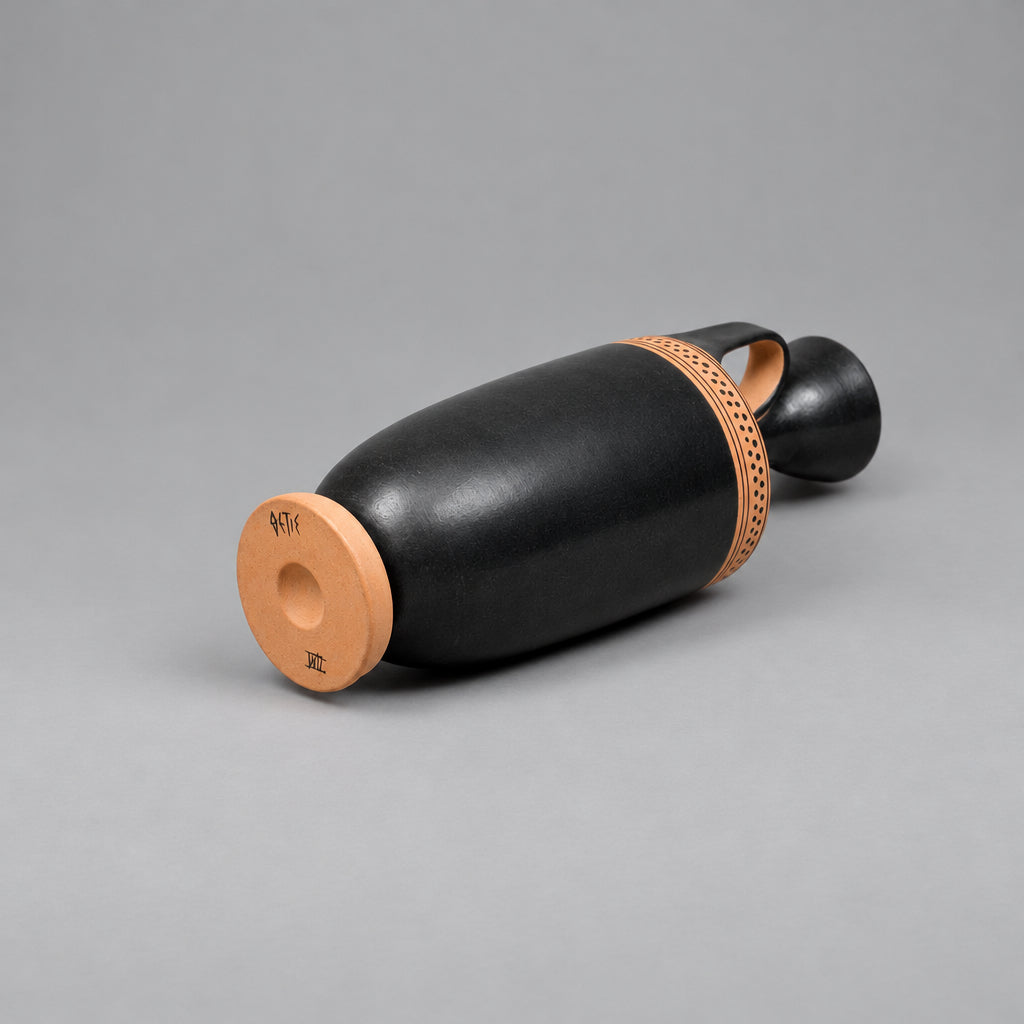 Black glaze and Black-figure Lekythos