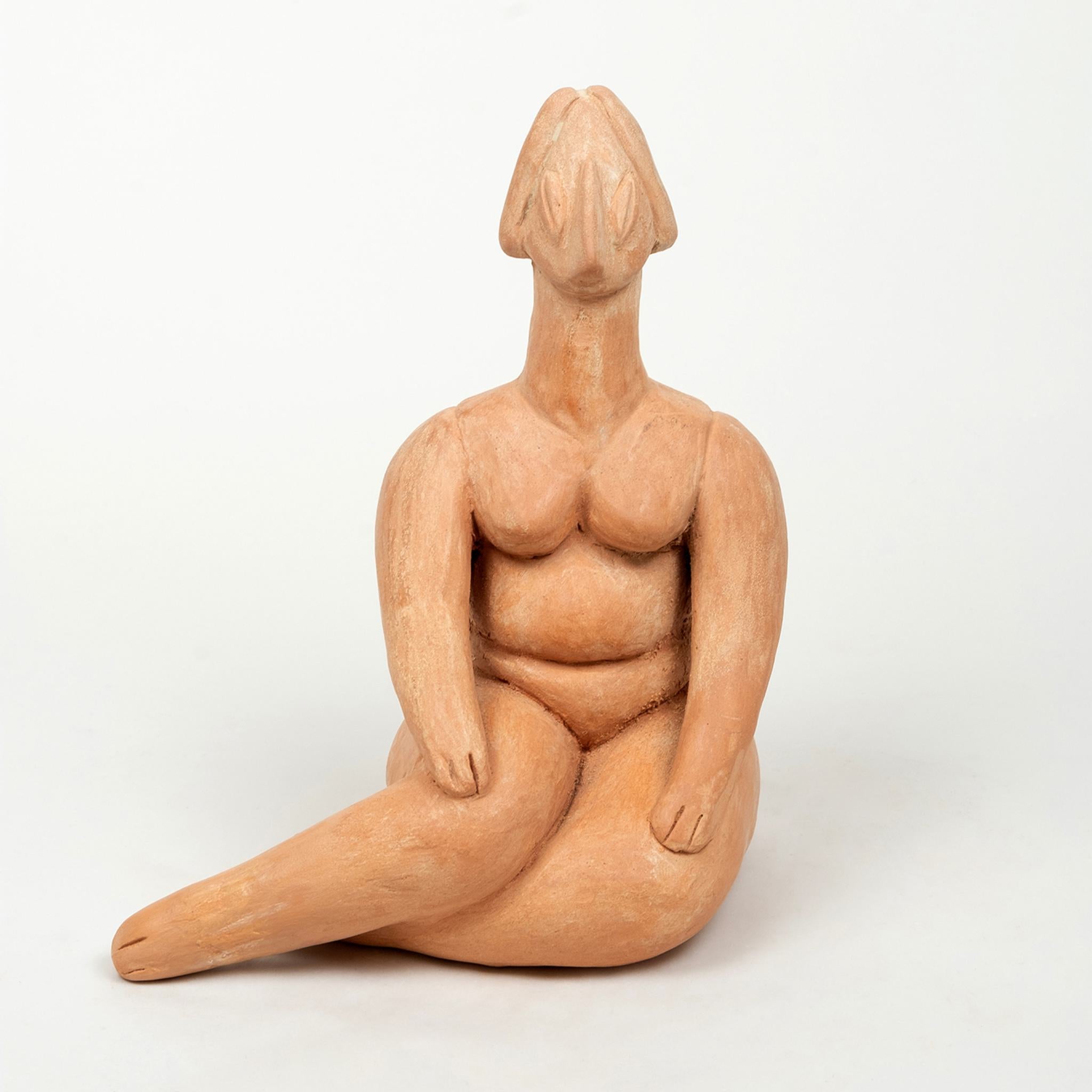 Seated Lady with Wheat-Grain Eyes