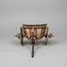 ceramic model of an ancient Greek chariot 