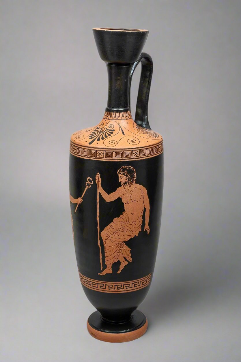 RF Hermes and Paris large Lekythos