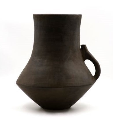Large Grey hand built vase