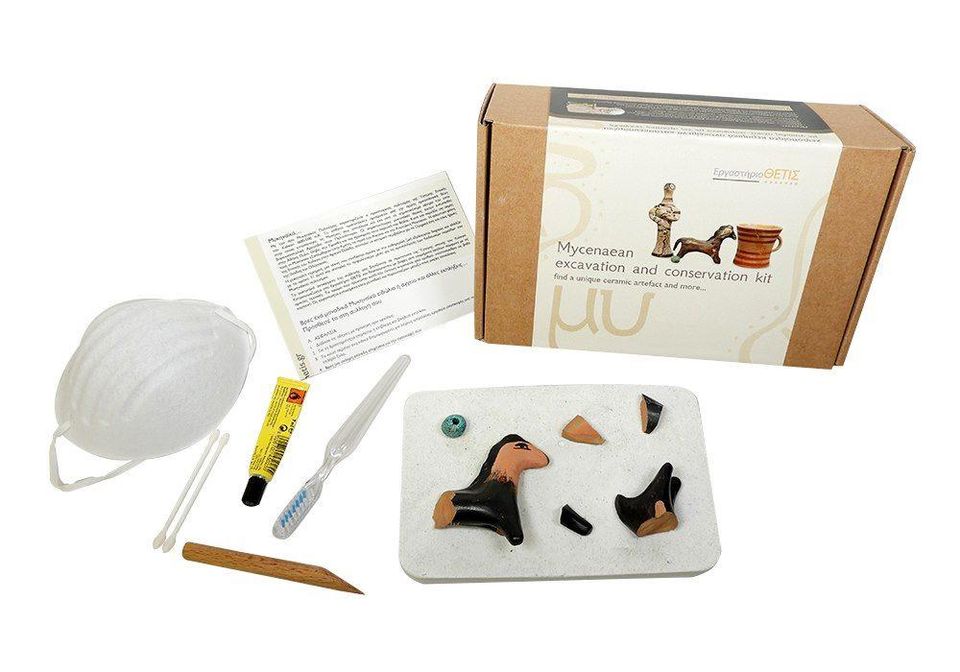 Mycenaean Greek Ceramic Horse Digging kit