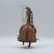 Decorative figurine with intricate patterns on a plain background